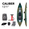 Aqua Marina Caliber Angling Kayak 1/2-person