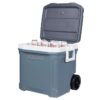 Igloo 62-Quart Latitude Maxcold Roller Cooler - Carbon