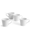 Royal Doulton Gordon Ramsay Maze Set of Four 400ml 13.5floz Mugs - White