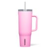 Corkcicle Cruiser 40oz Sun-Soaked Pink Insulated Tumbler w/Handle