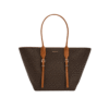 Michael Kors Moore Large Buckle Tote - Brown/Acorn