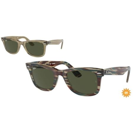Ray-Ban Original Wayfarer Change - Polished Photo Striped Grey