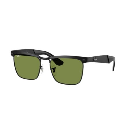 Ray-Ban Wayfarer Deluxe - Polished Photo Waves Grey