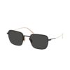 Prada Grey Rectangular Sunglasses - Matte Balck