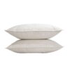 Twin Ducks Marsala Canadian Origin White Down 2x Queen Pillows