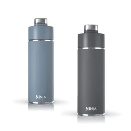 Ninja® Thirsti™ 709mL Set of 2 Travel Bottles - Blue & Black