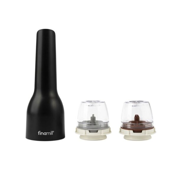 Finamill Grinder with 2 Pods - Midnight Black