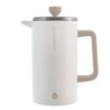 Grosche Dublin 8-Cup Double Wall French Press - White