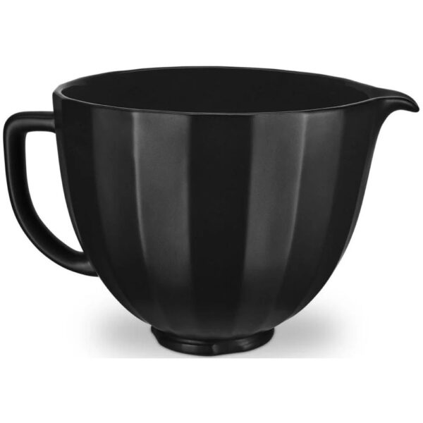 KitchenAid 5 Quart Black Shell Ceramic Bowl