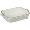 Le Creuset 4.9L Rectangular Roaster - White