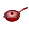 Le Creuset 2.0L Saucier Pan With Lid - Cerise