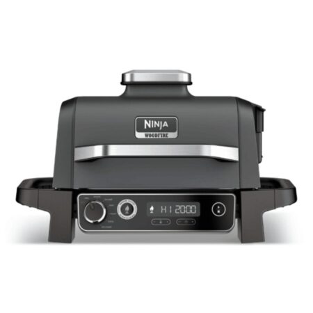 Ninja® Woodfire Outdoor Grill, 7-in-1 Master Grill, BBQ Smoker, & Outdoor Air Fryer