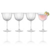 Luigi Bormioli Bach 280 ml Retro Fizz Glass - Set of 4