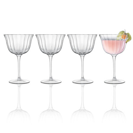 Luigi Bormioli Bach 280 ml Retro Fizz Glass - Set of 4