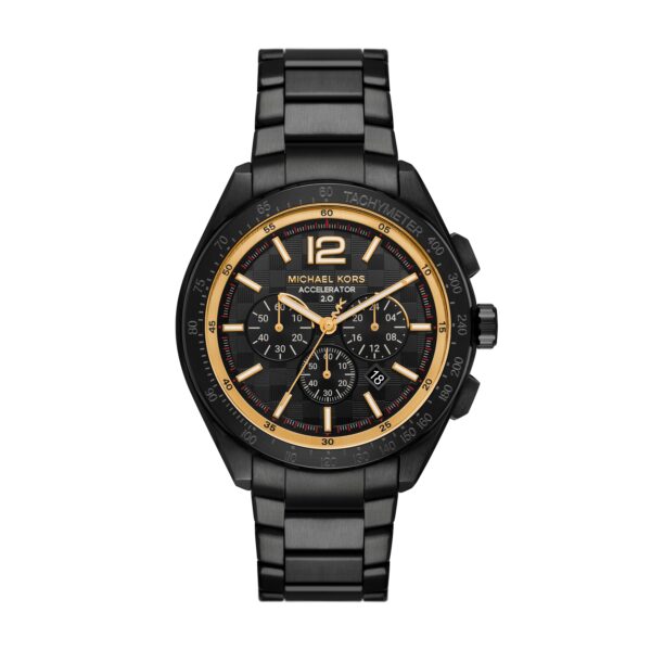 Michael Kors Oversized Acelerator 2.0 Black-Tone Mens Watch