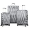 Samsonite Ziplite 3-Piece Nested Set - Silver
