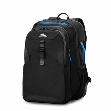 High Sierra Hi-Life 3-in-1 Convertible Backpack - Black/Blue