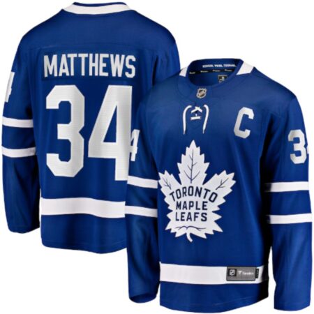 Auston Matthews Toronto Maple Leafs Home Jersey - L