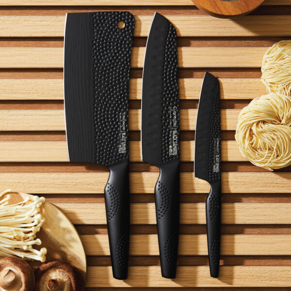 Cuisine::pro® iD3 BLACK SAMURAI® Ultimate Knife Set Of 3 - Image 2