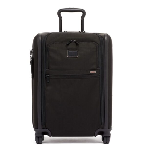 TUMI Alpha Continental Expandable 4 Wheeled Carry On - Black