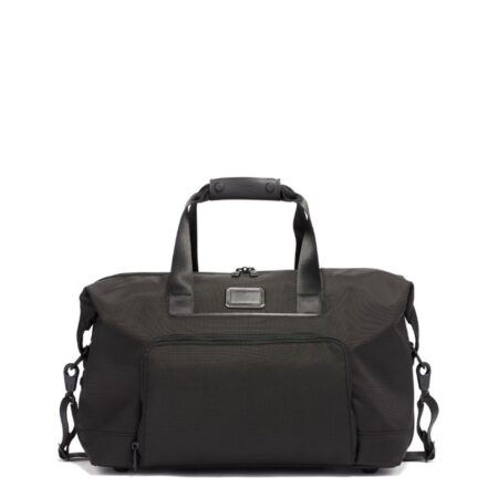 TUMI Alpha Double Expansion Travel Satchel - Black