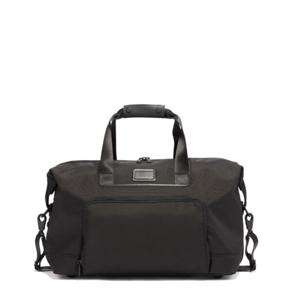 TUMI Alpha Double Expansion Travel Satchel - Black