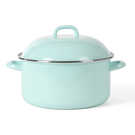Martha Stewart Thayer 6.4 Qt Dutch Oven With Lid-Martha Blue