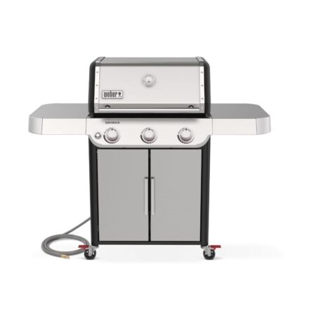 Weber Stainless Steel 3 Burner Gas Grill -Natural Gas