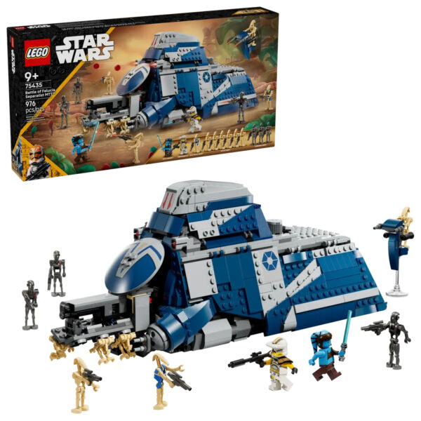 Lego Star Wars The Clone Wars scenes from the Battle of Felucia with this Separatist MTT building toy - Image 2