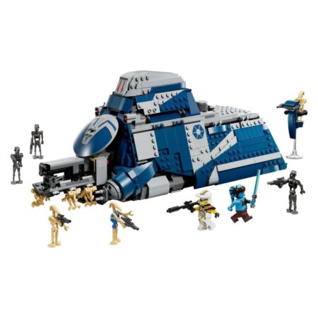 Lego Star Wars The Clone Wars scenes from the Battle of Felucia with this Separatist MTT building toy