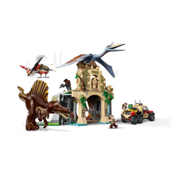 Lego Jurassic World Spinosaurus & Quetzalcoatlus Air Mission - Image 3