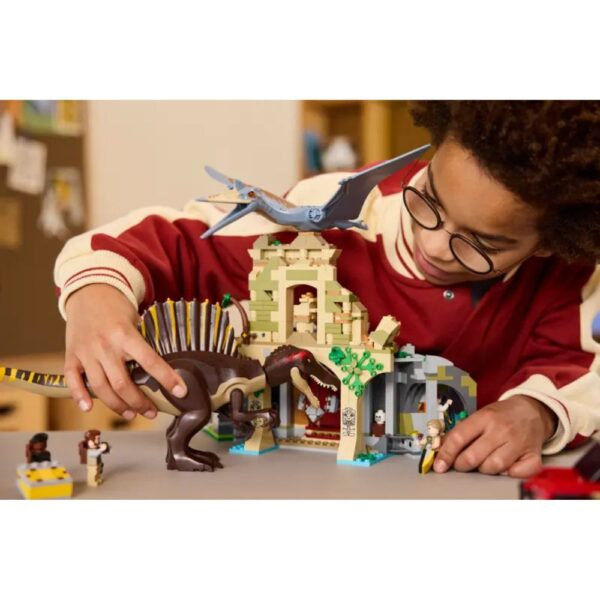 Lego Jurassic World Spinosaurus & Quetzalcoatlus Air Mission - Image 6