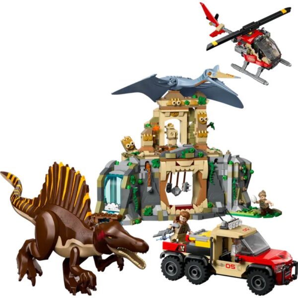Lego Jurassic World Spinosaurus & Quetzalcoatlus Air Mission