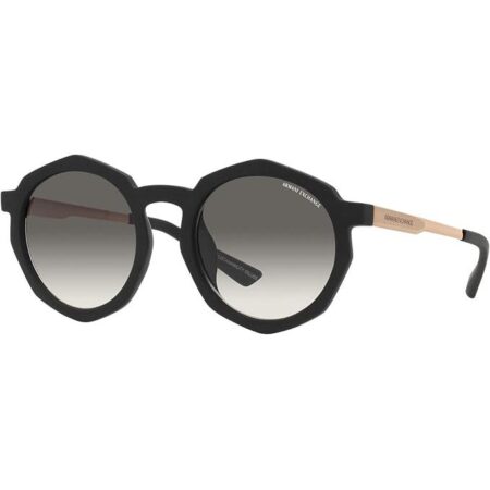 Armani Exchange AX4132SU Grey Gradient Geometric Ladies Sunglasses