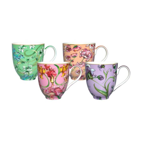 Maxwell & Williams Mystique Set of 4 Assorted Mugs 400ml
