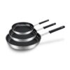 Lagostina Ristorante 3-Ply Clad Plasma Non-Stick 3pk Skillet