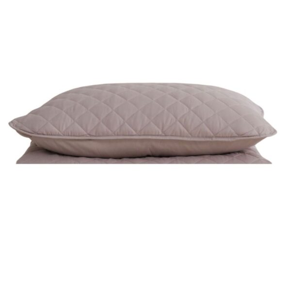 Ocean Fine Bedding King Quilted Sham - Mocha Sand