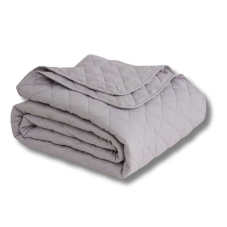 Ocean Fine Bedding Queen Coverlet - Rock Grey