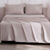 Ocean Fine Bedding King Sheet Set - Mocha Sand