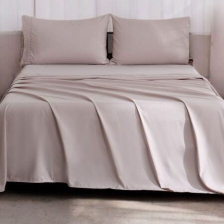 Ocean Fine Bedding King Sheet Set - Mocha Sand