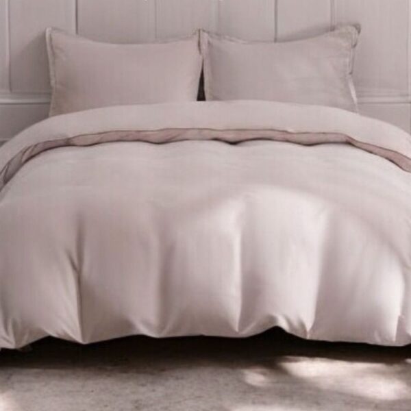 Ocean Fine Bedding King Duvet Cover Set - Mocha Sand