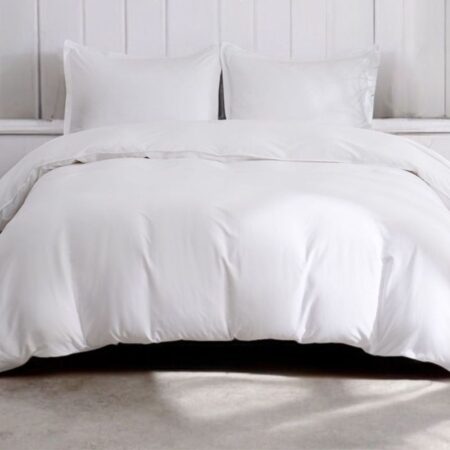 Ocean Fine Bedding King Duvet Cover Set - White Coral