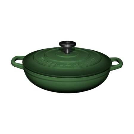 Maxwell & Williams Cast Iron Green Braiser 27cm or 3.3L