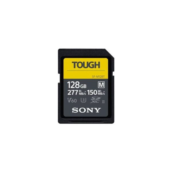 Sony SF-M Series Tough SFM128T/T1 - flash memory card - 128 GB - SDXC UHS-II