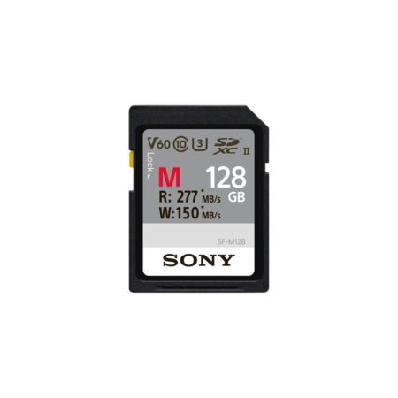 Sony SF-M Series SF-M128 - flash memory card - 128 GB - SDXC UHS-II
