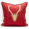 Toss Oh Deer 22X22 Pillow - Red