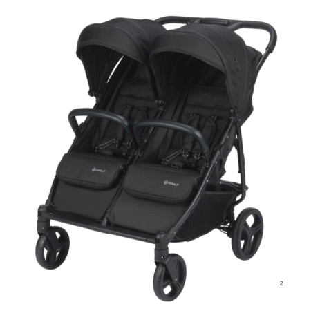 Safety 1st Double Double Duo Stroller - Black Star