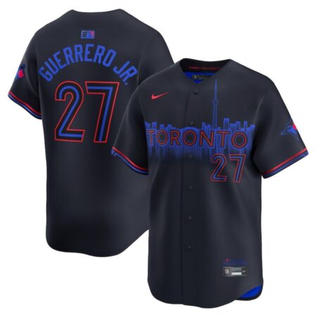 Vladimir Guerrero Jr. Toronto Blue Jays Nike 2024 City Connect Limited Player Jersey - Navy