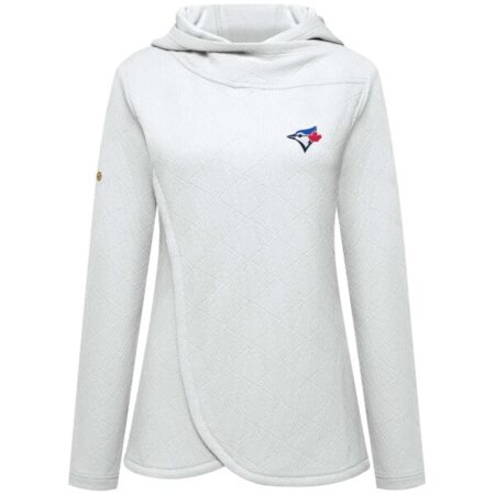 Toronto Blue Jays Levelwear Women's Sycamore Pullover Hoodie - White