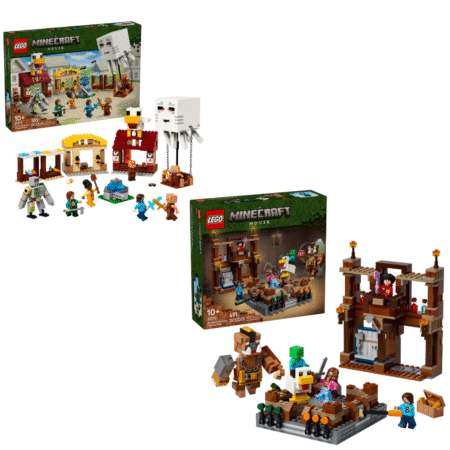 Lego® The Ghast Balloon Village Attack & Woodland Mansion Fighting Ring
